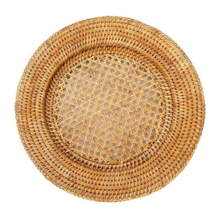 Rattan Woven Chargers